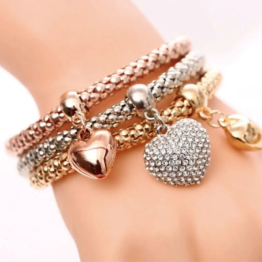 Limited Edition GSR Bracelet Set- Bubble Hearts