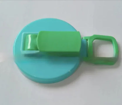 Soda Can Lid with Straw