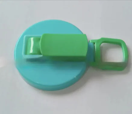 Soda Can Lid with Straw